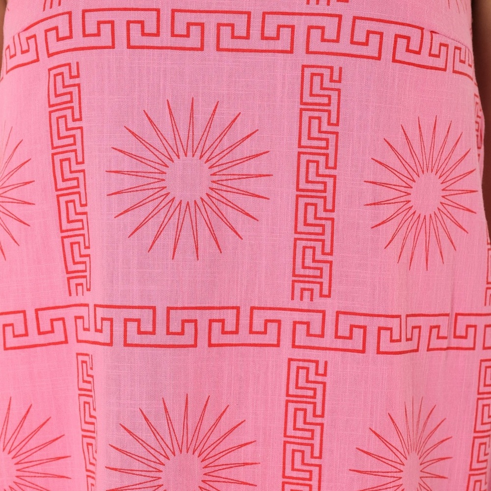 NWT Petal & Pup Pink Sun Print Dress 🌞 - Picture 4 of 5